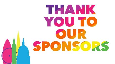 Thank You To Our Sponsors Pride In London 2017 Youtube