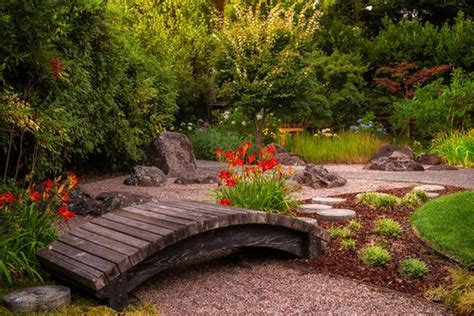 Fill In The Lacking Beauty In Your Garden With A Bridge