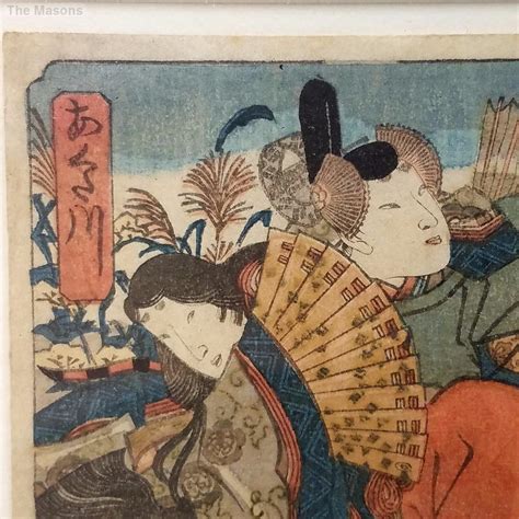 antique signed japanese shunga ukiyo e woodblock print 2 ebay