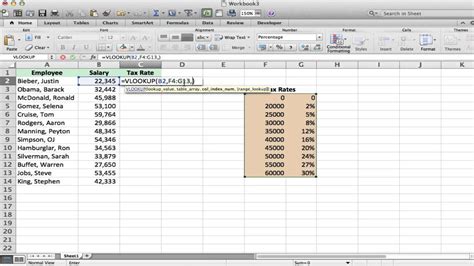 Excel Vlookup Tutorial And Example Youtube