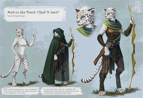 Art Tabaxi Character Design Commission Rdnd
