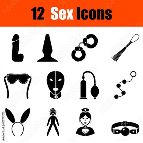 Set Of Sex Icons Acheter Ce Vecteur Libre De Droit Et Découvrir Des