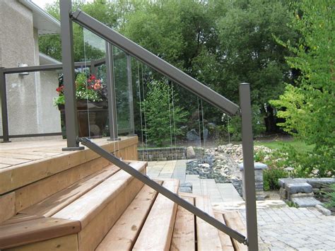 Tempered Glass Glass Railing Stairs Glass Stairs Deck Stair Railing