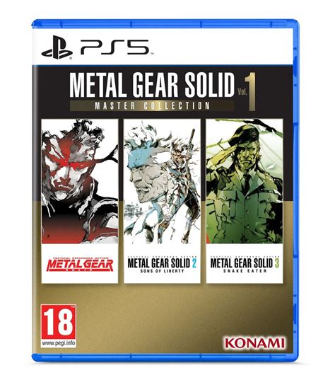 Metal Gear Solid Master Collection Vol1 Ps5 Précommande Prix And Date