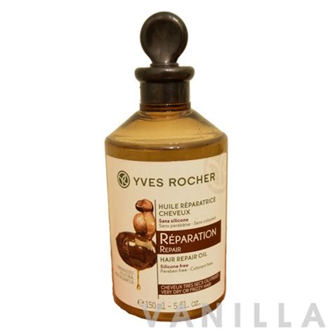 Το yves rocher, hair repair oil είναι ένα προϊόν χωρητικότητας 150 ml. รีวิว Yves Rocher Hair Repair Oil | V A N I L L A