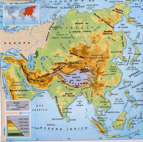 Imagene Del Mapa Fisico De Asia Mapa Fisico De Asia Mapa Fisico My