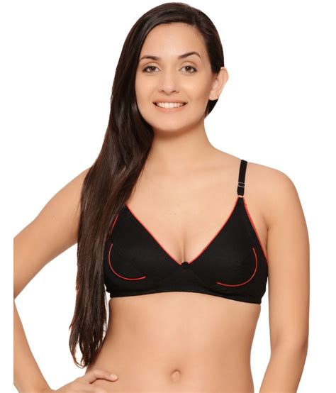 Buy Foram Saree Black Cotton Bra Online At Best Prices In India Snapdeal