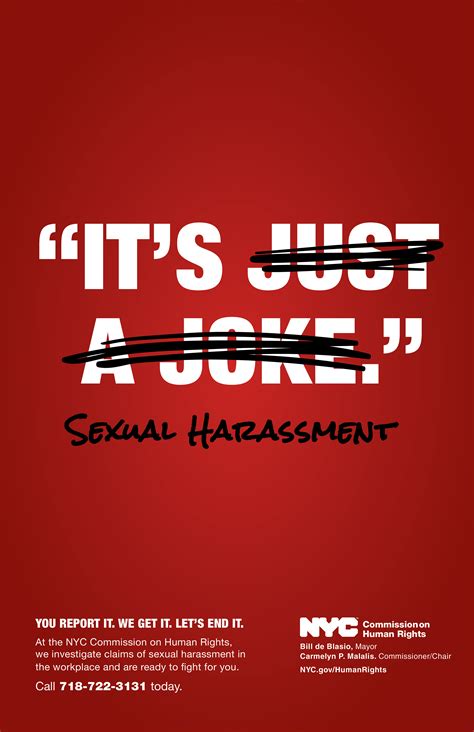 sexual harassment  work nyc human rights