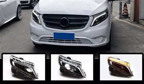 Mercedes Benz Vito W447 2013 2019 Led Drl Headlights