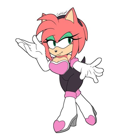 Amy Is Rouges Clothes By Cores Corner On Deviantart Amy Rose Sonic
