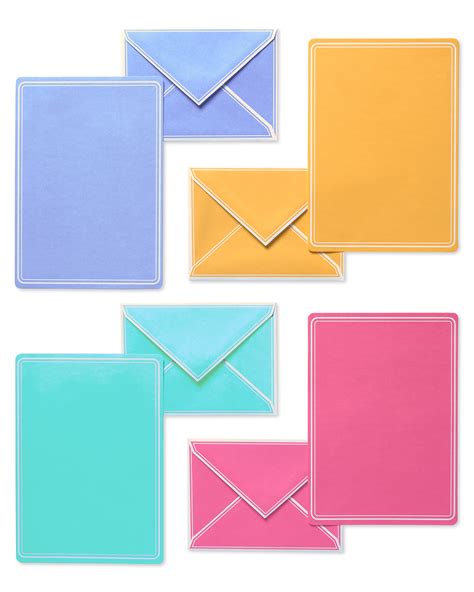 American Greetings Pastel Stationery Sheets 80ct Envelopes Included
