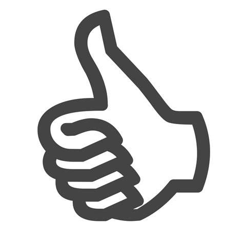 Thumb Signal Computer Icons Symbol Clip Art Thumbs Up Png Download Free