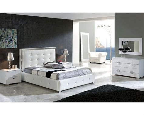 Modern Bedroom Set Valencia In White Made In Spain 33b241