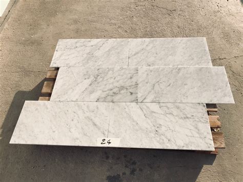 Carrara White Venato Marble Tiles 1cm Acemar Stone