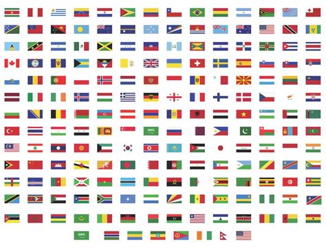6 Best Images Of Printable Country Flags Country Flag Names United