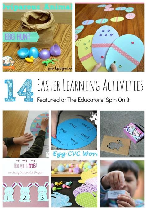 14 Easter Learning Activities For Kids The Educators Spin On It