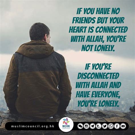 If Everyone Has Left You But You Are Still Connected With Allah Then