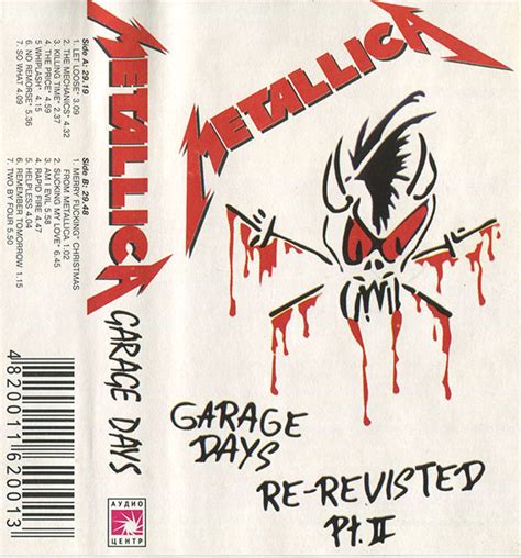 Metallica Garage Days Re Revisited Ptii Discogs