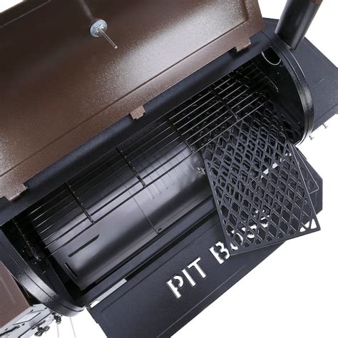 Pit Boss Pro 1100 Sq In Black Pellet Grill At