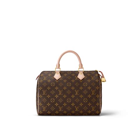 Speedy 30 Monogram Canvas Handbags Louis Vuitton