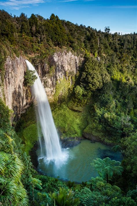 New Zealands Bridal Veil Falls 55m Of Awesomeness 1280x1920 Oc