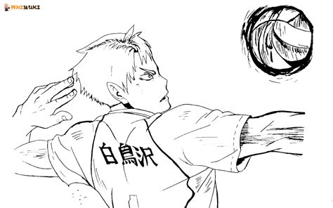 Desenhos De Haikyuu Para Colorir