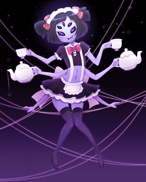 Muffet Undertale персонажи Pastelletta Undertale