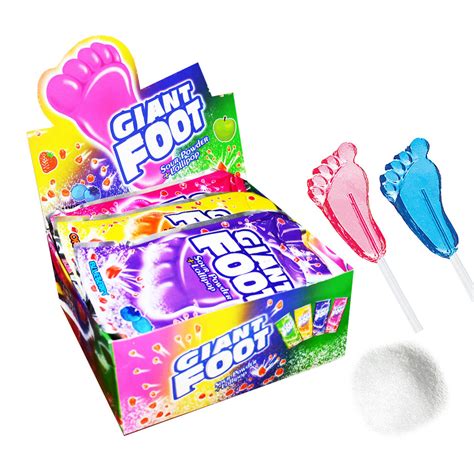 Foot Lollipop Popping Candy Subarubaruk