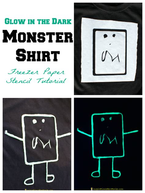 Glow In The Dark Monster Shirt Inspiration Laboratories