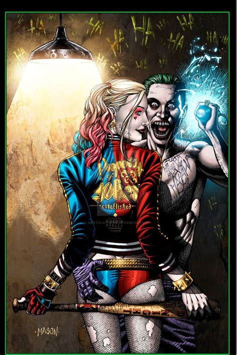 Harley Quinn And Joker Fan Art