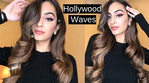 Easy Old Hollywood Waves Tutorial Youtube