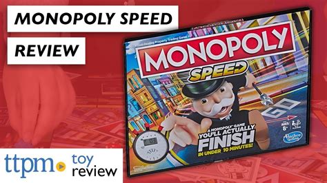 Monopoly Speed The Monopoly You Can Play In 10 Minutes From Hasbro