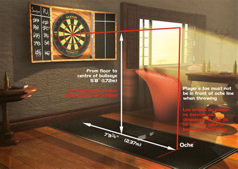 Dart Board Height And Distance How To Set It Up That 100 Working