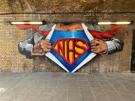 Mural Tribute To Nhs Unveiled Near St Thomas Hospital Southwark News