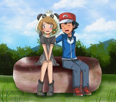 Amourshipping Going To Alola By Hikariangelove On Deviantart Cool
