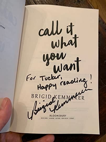 Call It What You Want By Brigid Kemmerer Goodreads