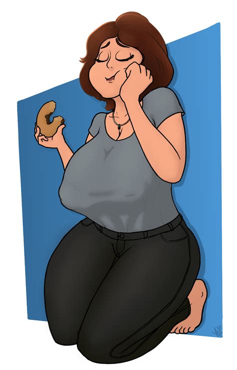 Rule 34 Aunt Cass Big Hero 6 Clothed Donut Hand On Face Huge Breasts