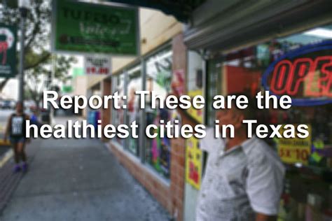 These Are The Healthiest Cities In Texas According To Wallethub