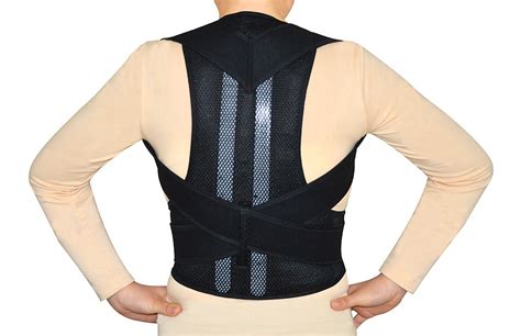 Lower Back Brace Unisex Posture Corrector Lumbar Support Medium