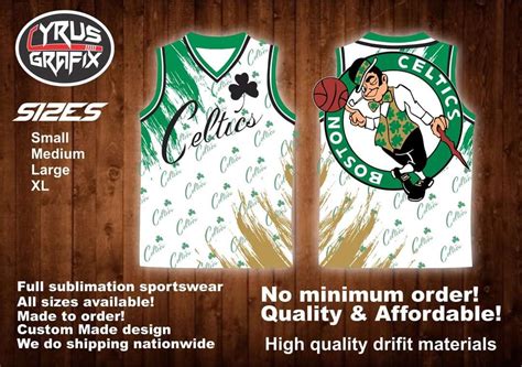 Nba Jersey Celtics Full Sublimation Lazada Ph