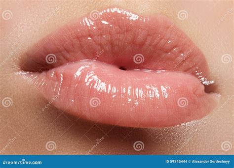 Sexy Womans Lips Beauty Lips Make Up Beautiful Make Up Sensual Open Mouth Lipstick And Lip