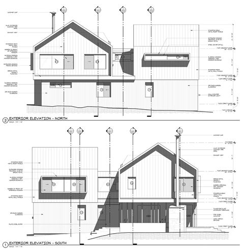 18 Exterior Elevations Cad Important Concept