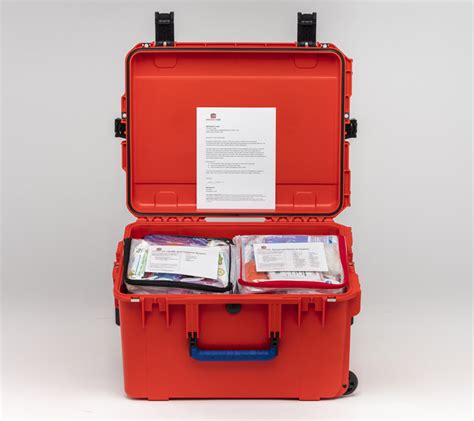 It will only keep you going for three days, but with five different meals and 42 servings, it's much better than eating astronaut tablets. Premium Family 4 Person Emergency Kit - Emergency Case