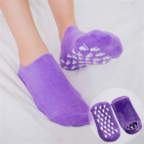 1pair Whitening Exfoliating Foot Mask Gloves Spa Gel Socks Moisturizing Hand Mask Feet Care
