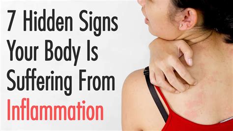 7 Hidden Signs Your Body Is Suffering From Inflammation Inflammation