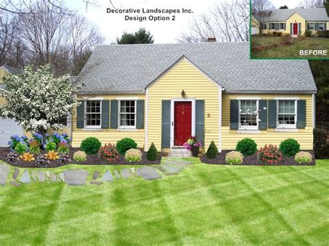 Landscaping Ideas Front Yard Cape Cod House The Garden Inspirations