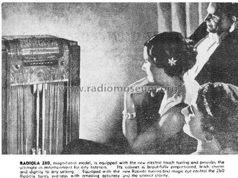 radiola 280 radio amalgamated wireless australasia ltd awa sydney radiomuseum