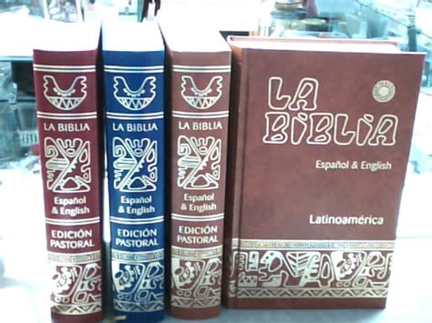 Spanish Bible La Biblia Latinoamerica Spanish And English Edicion