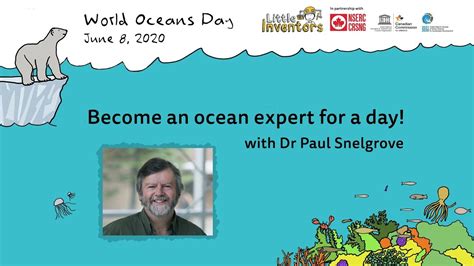 Become An Ocean Expert For A Day With Dr Paul Snelgrove And Little