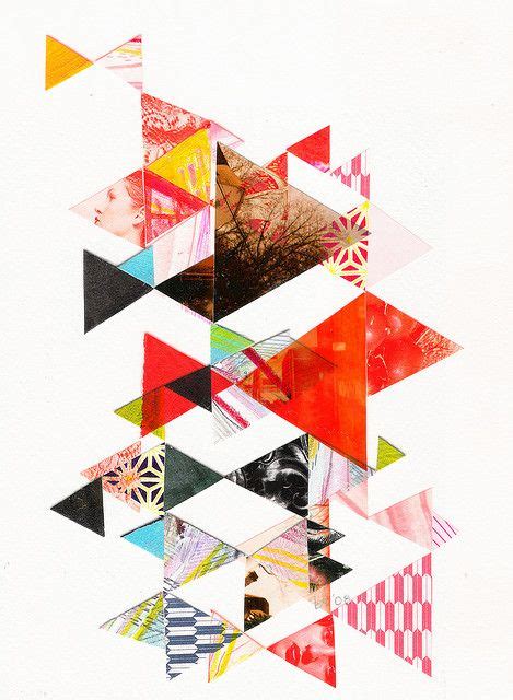 24 Geometric Collages Ideas Geometric Collage Geometric Art Design